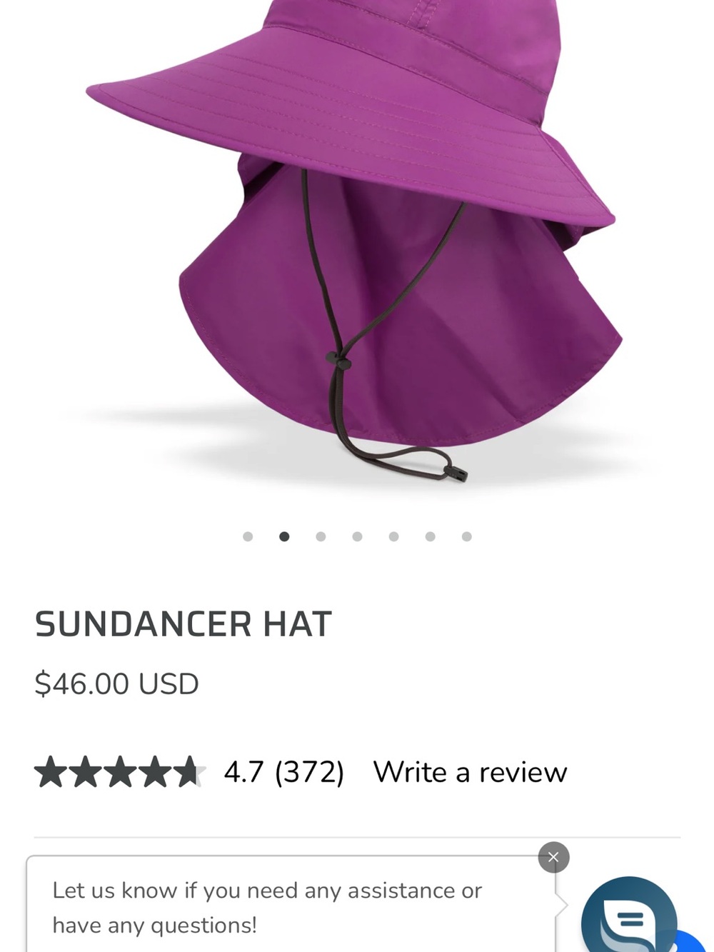 Sundancer Sun Hat in Vibrant Purple